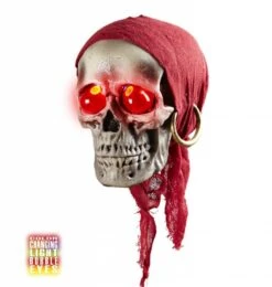 Decoratieve Piraten Schedel Met Voor Halloween