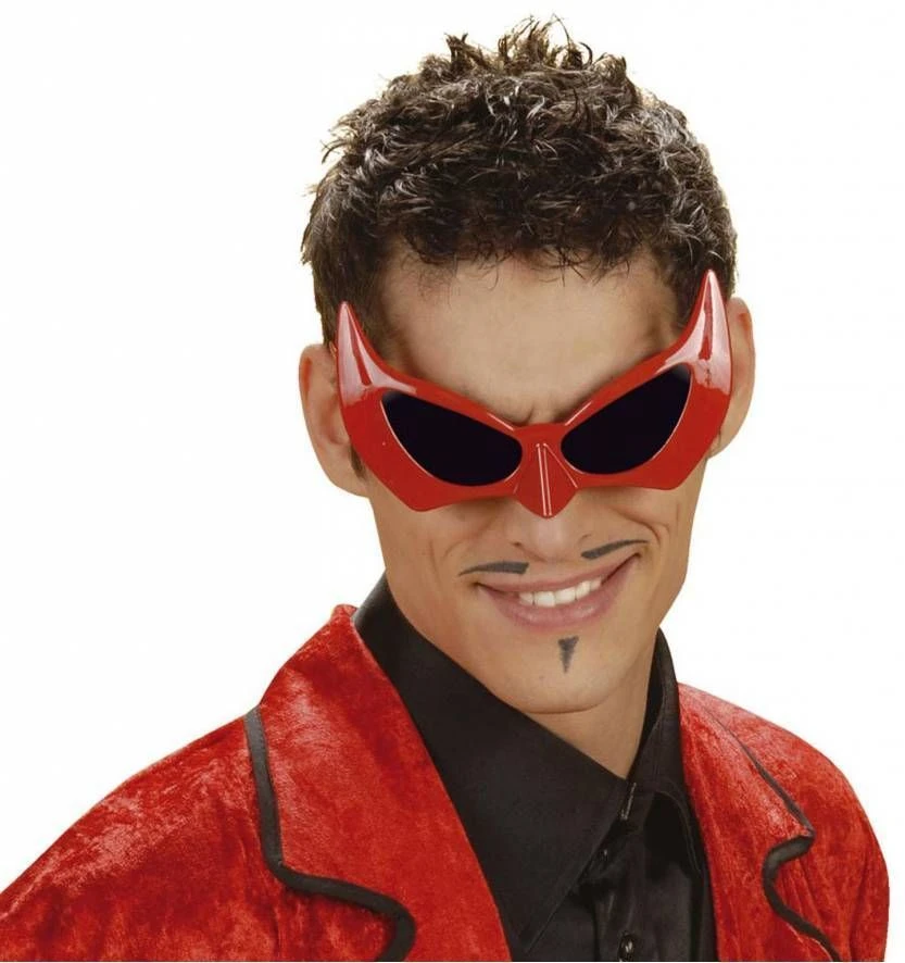 Duivels Brillen Voor Halloween 2 Duivels Brillen Voor Halloween - Afbeelding 2