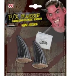 Duivelshoorntjes Die Je Op Je Voorhoofd Kunt Plakken -HalloweenkledingVerkoop duivelshoorntjes die je op je voorhoofd kunt plakk 2