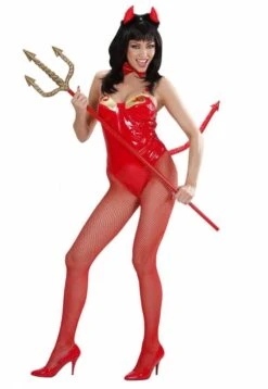 Duivelssetjes Van Rode Vinyl Voor Halloween