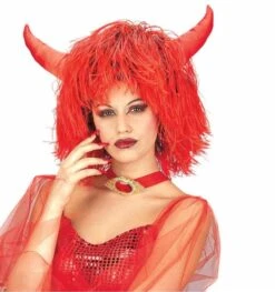 Eigenwijze Duivelse Inferno Pruiken Voor Duivels