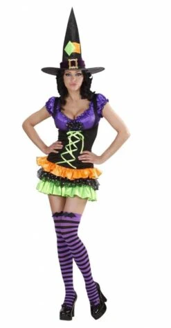 Elegante Heksenjurkjes Voor Feeksen -HalloweenkledingVerkoop elegante heksenjurkjes voor feeksen 2