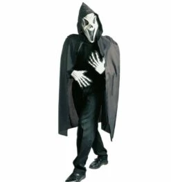 Geesten Masker Met Cape En Kraag Voor Halloween 8 Geesten Masker Met Cape En Kraag Voor Halloween -HalloweenkledingVerkoop geesten masker met cape en kraag voor halloween 3