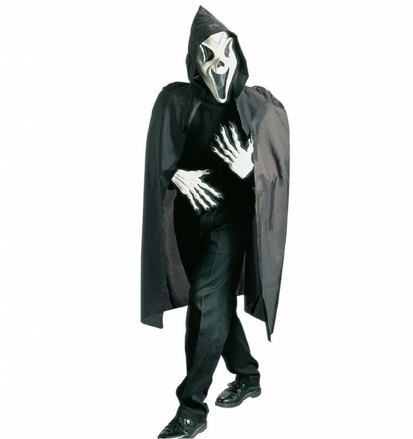 Geesten Masker Met Cape En Kraag Voor Halloween 4 Geesten Masker Met Cape En Kraag Voor Halloween - Afbeelding 4