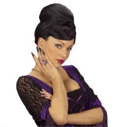 Gothische Ring Met Gemsteen Voor Halloween -HalloweenkledingVerkoop gothische ring met gemsteen voor halloween 2