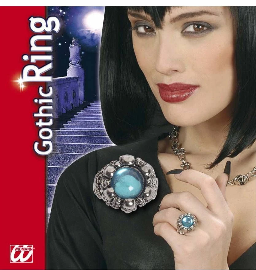 Gothische Ringen Voor Halloween 4 Gothische Ringen Voor Halloween - Afbeelding 4