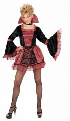 Gotische Vampier-lady Jurkjes