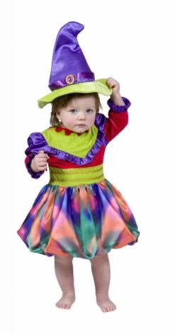 Grappig Heksen Jurkje Voor Kleine Meisjes