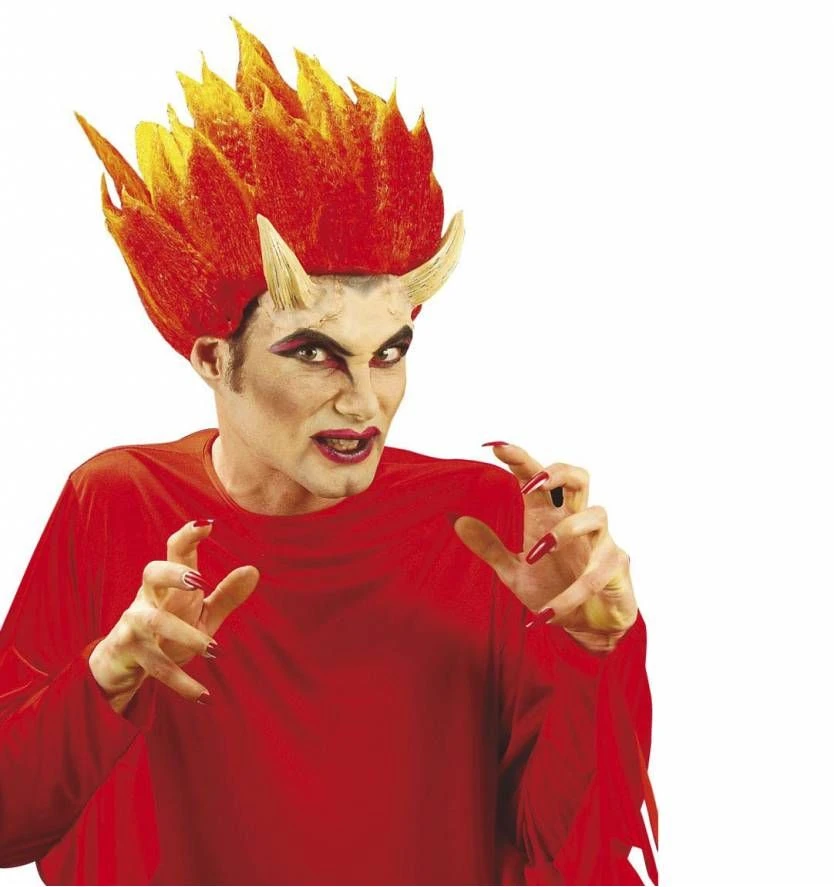 Grote Duivelshoorns Met Lijm Voor Halloween 1 Grote Duivelshoorns Met Lijm Voor Halloween