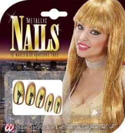 Halloweenaccessoires 15 Rode Nagels -HalloweenkledingVerkoop halloweenaccessoires 15 rode nagels 4