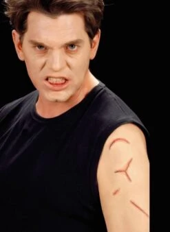 Halloweenaccessoires 4 Dichtgenaaide Wonden Professioneel