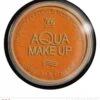Halloweenaccessoires Aqua Make-up Metalic 15g Oranje