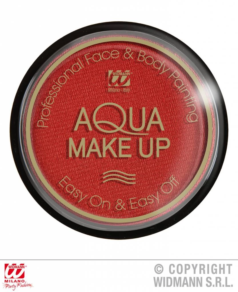 Halloweenaccessoires Aqua Make-up Metalic 15g Oranje 3 Halloweenaccessoires Aqua Make-up Metalic 15g Oranje - Afbeelding 3
