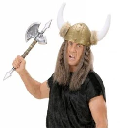 Halloweenaccessoires Bijl Met Spijkers 54cm 5 Halloweenaccessoires Bijl Met Spijkers 54cm -HalloweenkledingVerkoop halloweenaccessoires bijl met spijkers 54cm 2