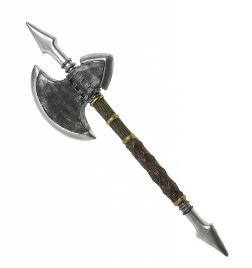 Halloweenaccessoires Bijl Met Spijkers 54cm 1 Halloweenaccessoires Bijl Met Spijkers 54cm