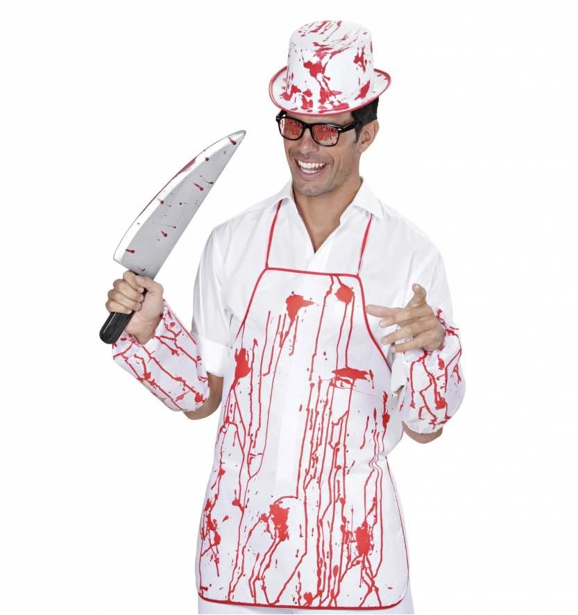 Halloweenaccessoires Bloederige Slager 2 Halloweenaccessoires Bloederige Slager - Afbeelding 2
