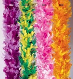 Halloweenaccessoires Boa Paars/lichtpaars