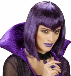 Halloweenaccessoires Combi Lippenstift En Nagellak Paars -HalloweenkledingVerkoop halloweenaccessoires combi lippenstift en nagellak 2