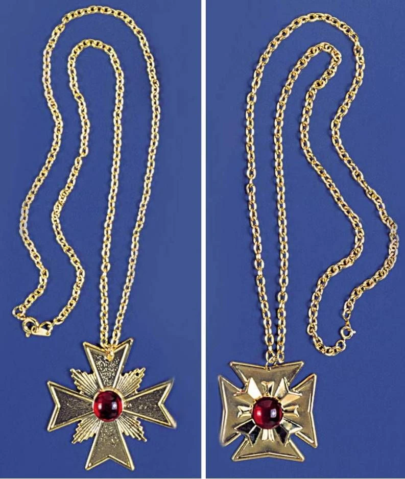 Halloweenaccessoires Decoratie Ketting Met Steen 2 Halloweenaccessoires Decoratie Ketting Met Steen - Afbeelding 2