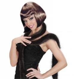 Halloweenaccessoires Decoratieve Boa Zwart