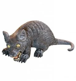 Halloweenaccessoires Enge Rat 32cm