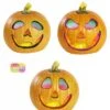 Halloweenaccessoires Glitter Pompoen 20cm