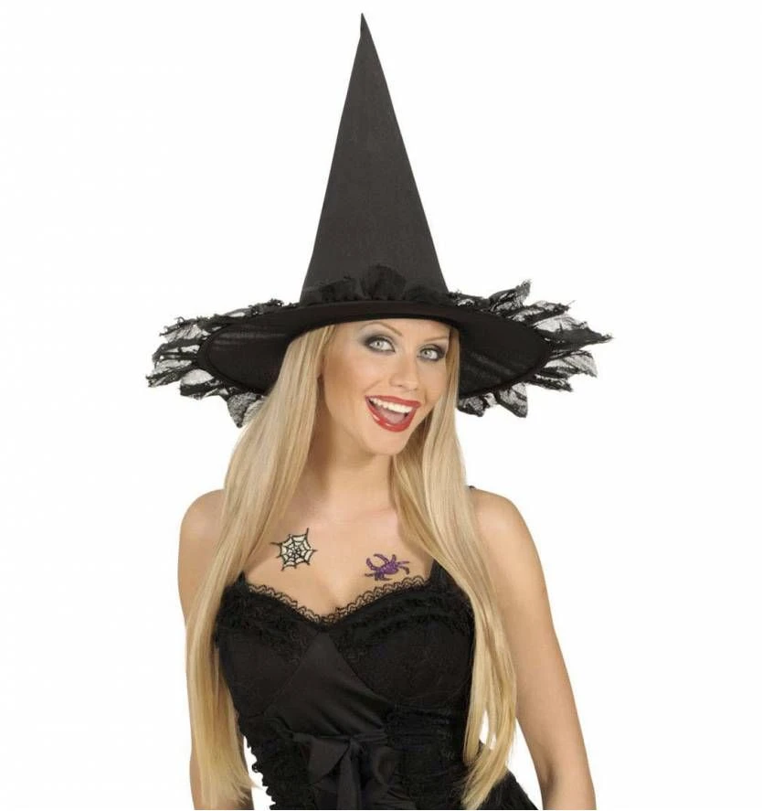 Halloweenaccessoires Glitter Tattoo Make-up Kit 6 Halloweenaccessoires Glitter Tattoo Make-up Kit - Afbeelding 6