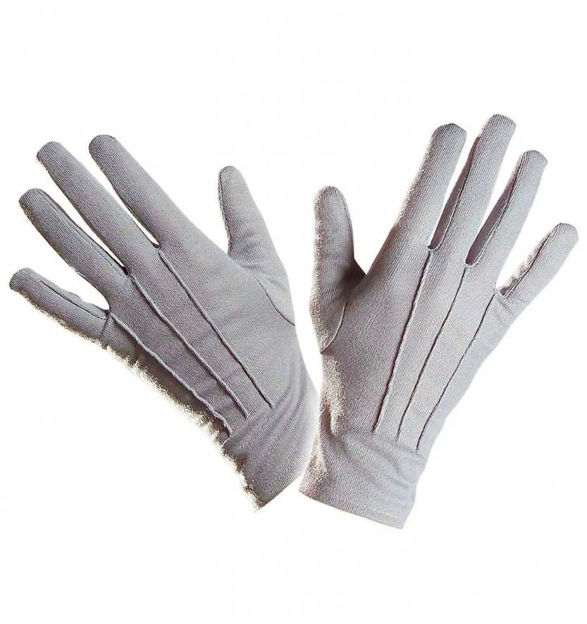 Halloweenaccessoires Handschoenen Grijs 1 Halloweenaccessoires Handschoenen Grijs