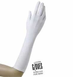 Halloweenaccessoires Handschoenen Lycra 37cm Zwart -HalloweenkledingVerkoop halloweenaccessoires handschoenen lycra 37cm zwart 4