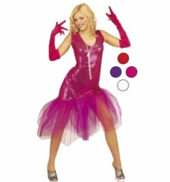 Halloweenaccessoires Handschoenen Satijn 60cm