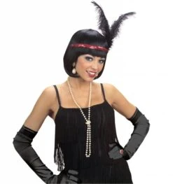 Halloweenaccessoires Handschoenen Satijn Zwart 60cm -HalloweenkledingVerkoop halloweenaccessoires handschoenen satijn zwart 60c 2