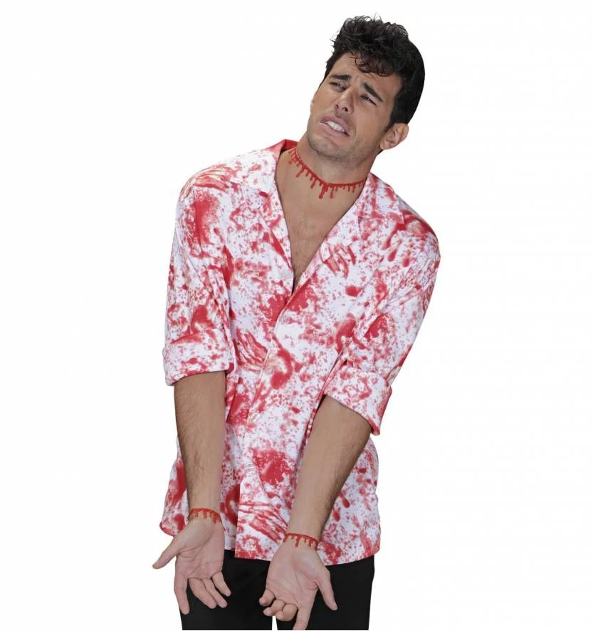 Halloweenaccessoires Ketting Bloeddruppels 2 Halloweenaccessoires Ketting Bloeddruppels - Afbeelding 2