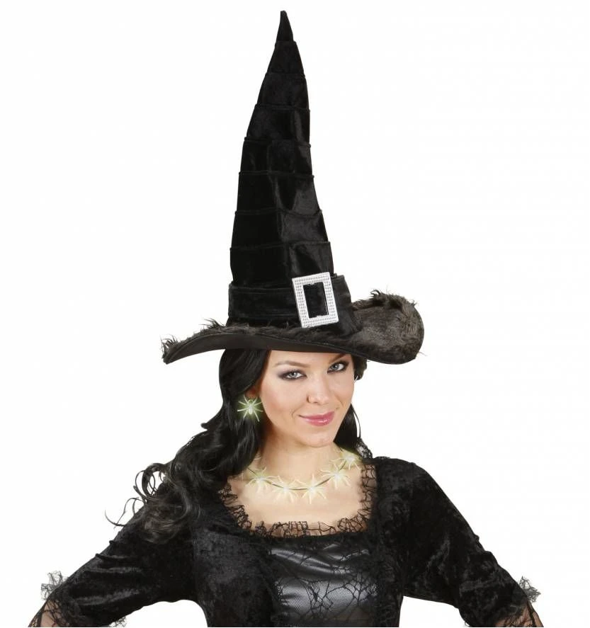 Halloweenaccessoires Ketting Spinnen Lichtgevend In Donker 60cm 2 Halloweenaccessoires Ketting Spinnen Lichtgevend In Donker 60cm - Afbeelding 2