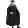 Halloweenaccessoires Kindercape Zwart Met Paarse Kraag