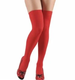 Halloweenaccessoires Kniekousen Rood 70den