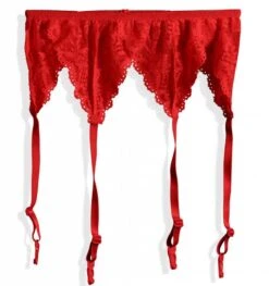 Halloweenaccessoires Kouseband Kant Rood -HalloweenkledingVerkoop halloweenaccessoires kouseband kant rood 2