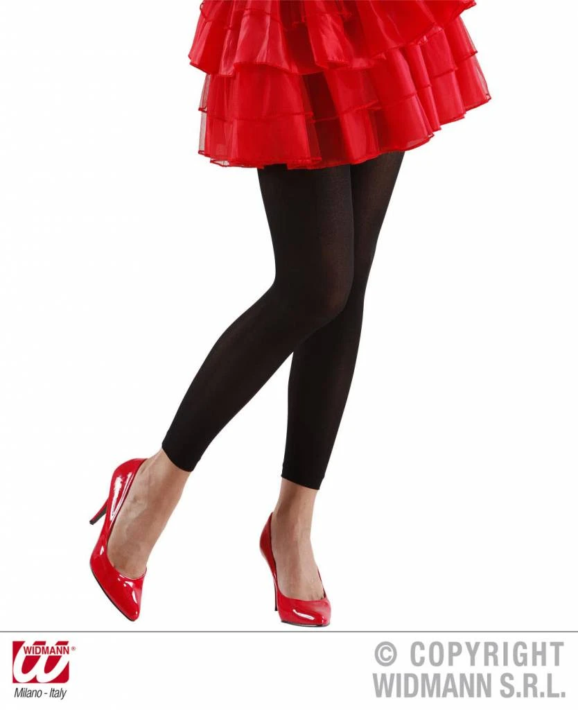 Halloweenaccessoires Leggings Zwart 2 Halloweenaccessoires Leggings Zwart - Afbeelding 2