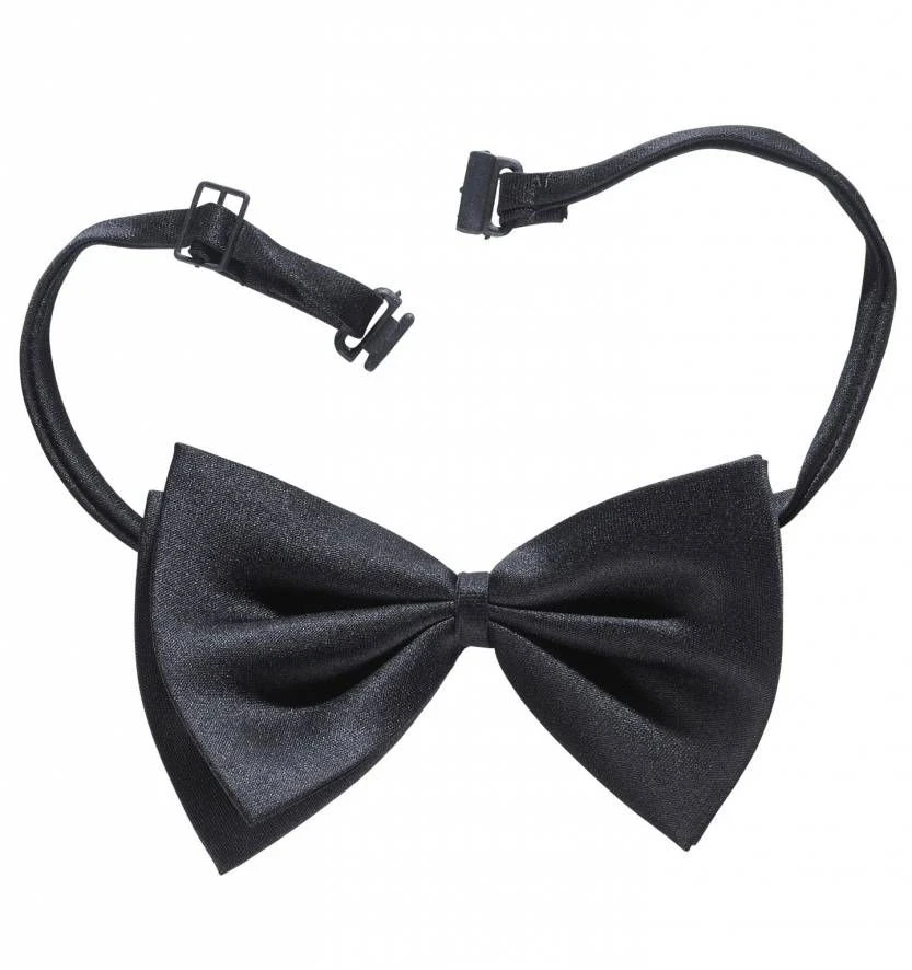 Halloweenaccessoires Luxe Verstelbaar Strikje Zwart 1 Halloweenaccessoires Luxe Verstelbaar Strikje Zwart