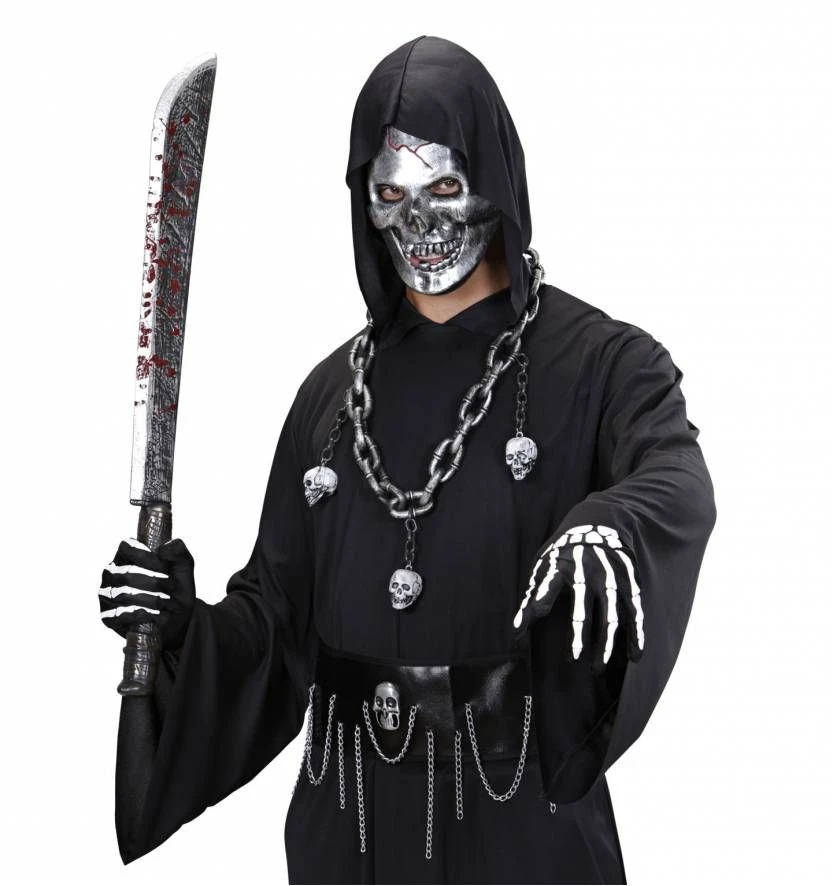 Halloweenaccessoires Machette 75cm Met Bloed 3 Halloweenaccessoires Machette 75cm Met Bloed - Afbeelding 3