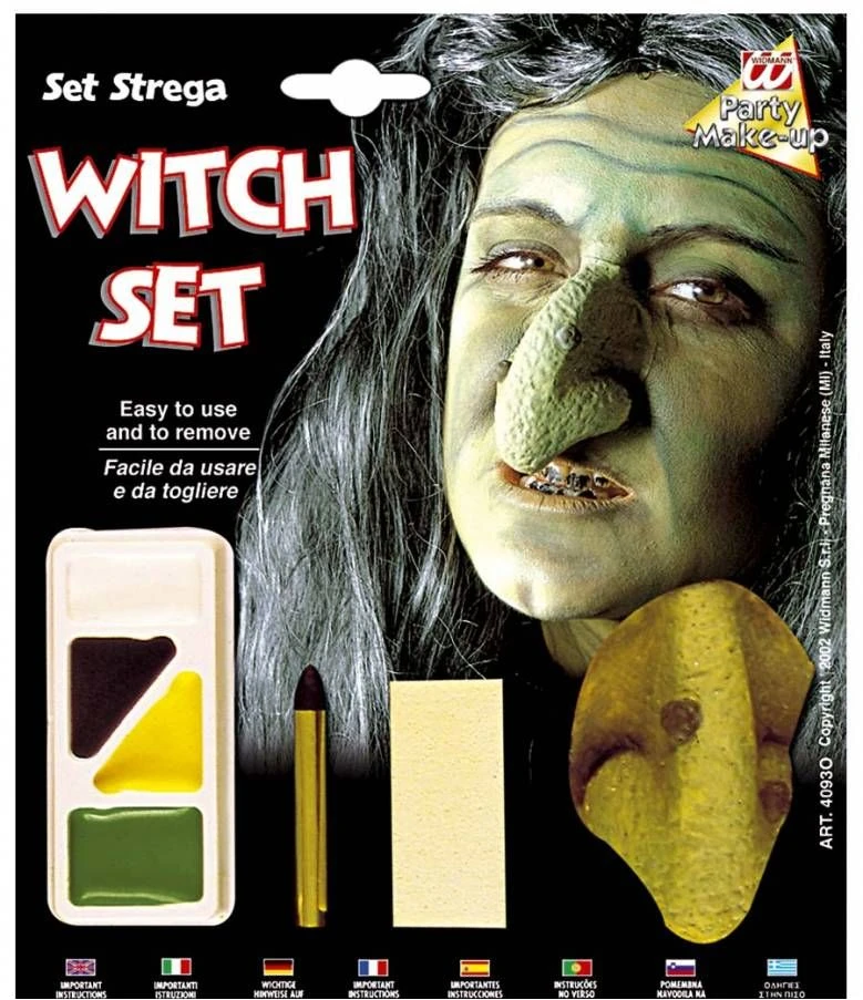 Halloweenaccessoires Make-up Set Met Accessoires 4 Halloweenaccessoires Make-up Set Met Accessoires - Afbeelding 4