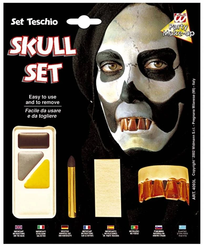 Halloweenaccessoires Make-up Set Met Accessoires 5 Halloweenaccessoires Make-up Set Met Accessoires - Afbeelding 5