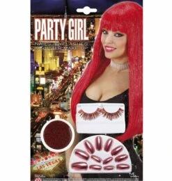 Halloweenaccessoires Make-up Set Rood -HalloweenkledingVerkoop halloweenaccessoires make up set rood 3