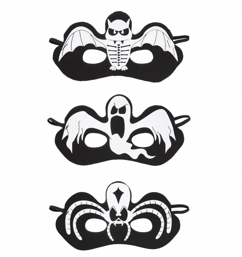 Halloweenaccessoires Oogmasker Halloween 1 Halloweenaccessoires Oogmasker Halloween