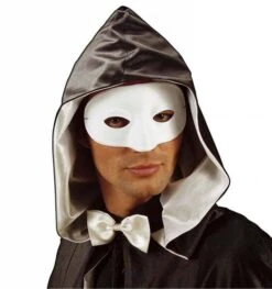 Halloweenaccessoires Oogmasker Maskerade Wit