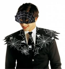 Halloweenaccessoires Oogmasker Spinneweb -HalloweenkledingVerkoop halloweenaccessoires oogmasker spinneweb 2