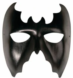 Halloweenaccessoires Oogmasker Vleermuis Lederlook