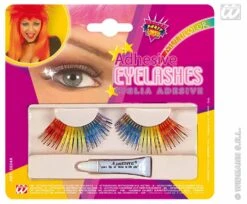 Halloweenaccessoires Oogwimpers Zwart/goud Of Zwart/zilverlang -HalloweenkledingVerkoop halloweenaccessoires oogwimpers zwart goud of zwar 3