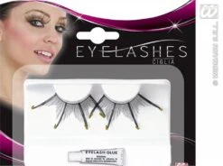 Halloweenaccessoires Oogwimperszwarte Lange Punten En Gouden Puntje 5 Halloweenaccessoires Oogwimperszwarte Lange Punten En Gouden Puntje -HalloweenkledingVerkoop halloweenaccessoires oogwimperszwarte lange punten 2