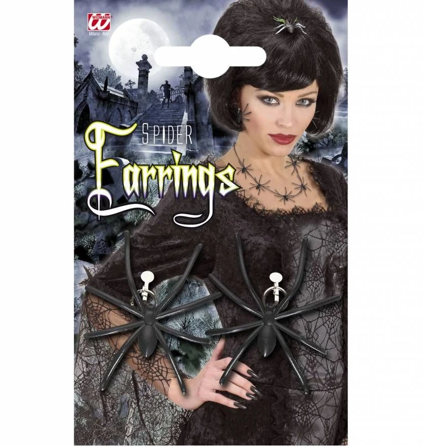 Halloweenaccessoires Oorringen Spin 3 Halloweenaccessoires Oorringen Spin - Afbeelding 3