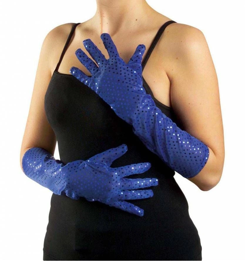 Halloweenaccessoires Pailletten Handschoenen 5 Halloweenaccessoires Pailletten Handschoenen - Afbeelding 5